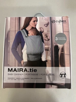 Portabebés CYBEX Maira Tie - Gris Manhattan - Caja abierta sin usar Foto 1 de 2