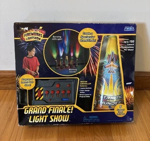 Uncle Milton Grand Finale Light Show Fireworks Cone Set With Controller New!!! - Picture 1 of 4