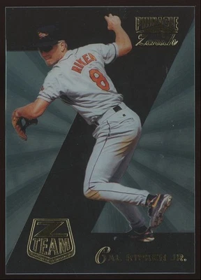 Cal Ripken Jr #3 1996 Pinnacle Baseball Zenith Z Team Baltimore Orioles MLB SP - Image 1 of 3