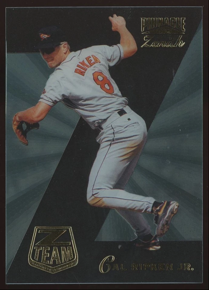Cal Ripken Jr #3 1996 Pinnacle бейсбол команда Zenith Z Baltimore Orioles MLB SP - Изображение 1 из 3