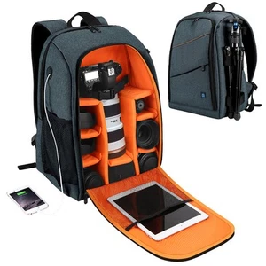 Waterproof Backpack Bag for DSLR Camera Tripod and Photography Accessories - Picture 1 of 17