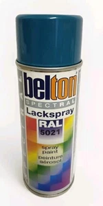 Bidone Vernice Spray Aerosol RAL 5021 Blu Acqua Lucido 400ML - Belton SPETTRAL - Foto 1 di 2