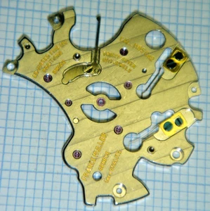 PONT DE CHRONOGRAPHE FREDERIC PIGUET 1185 SIGLÉ F. MULLER COMPLET DE 3 RESSORTS - Picture 1 of 6