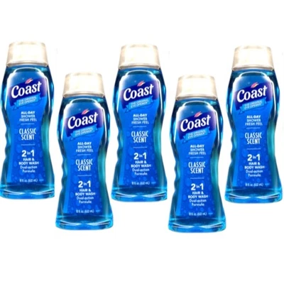 COAST BODY WASH  CLASSIC SCENT 18OZ (pack of 5) — 第 1/3 张图片