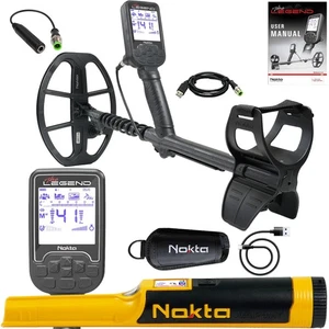 Nokta The Legend SMF Metal Detector w/ LG30 12"x9" Coil + FREE Accupoint - Picture 1 of 7