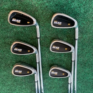 Nicklaus Air Bear 460 Offset 5,6,7,8,9,PW Iron Set RH Uniflex Steel Free Ship - Picture 1 of 7