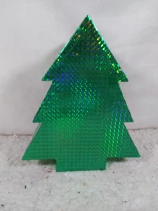 Caja con forma de árbol de Navidad - Verde - Imagen 1 de 2