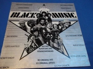 BLACK MUSIC-Same/Sampler/ARCADE/RUFUS THOMAS/JIMI HENDRIX/CURTIS MAYFIELD/VG+ - Bild 1 von 4