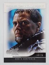 2019 Cryptozoic CZX Super Heroes & Villains Silver #31 Zod’s Sentence #15/20