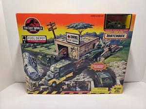 Vintage The Lost World Jurassic Park Site B Fuel Depot Matchbox 1996 - Bild 1 von 6