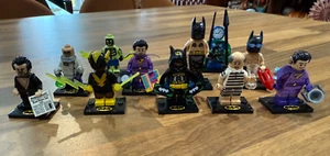 Lot of Lego Batman Minifigures 11 Zog Alfred Villains Blind Bags Rare DC Comics - Picture 1 of 3