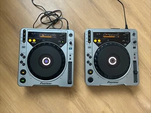 Pioneer DJ CDJ-800Pair CD Digital Media Player Silver Working(read) - Picture 1 of 12