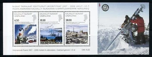 GROENLANDIA. 2008. 45 Kr. Science IV, hoja de recuerdo, MNH (BL56) - Imagen 1 de 1
