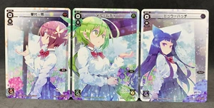Wixoss Season Lv.0 LRIG HANAYO Zero MEL MYU SPK16-3A 3B 3C PR Japanese Card Game - Picture 1 of 6