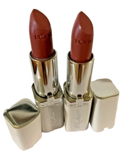 Lot of 2 Loreal Colour Riche Lipstick #211 Diane's Rose SEALED + Gift - Picture 1 of 3
