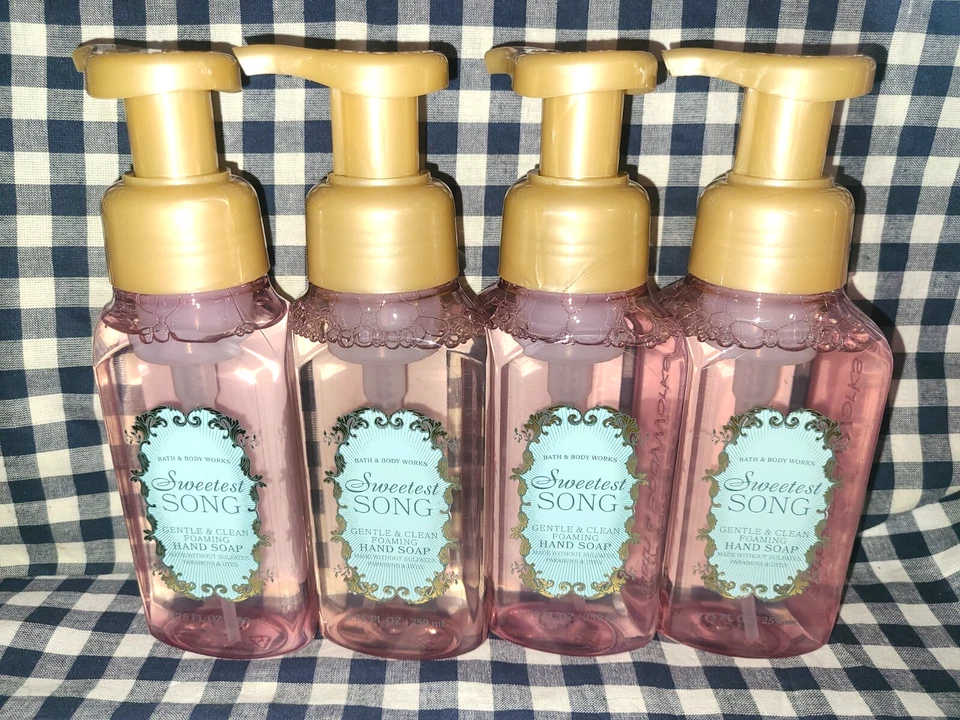 ALL NEW 4-Pack Sweetest Song Foaming Hand Soap 8.75 oz Bath & Body Works - Image 1 of 1