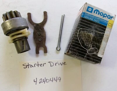 Chrysler Dodge Plymouth 1978-87 nuevo motor de arranque Mopar nos-4240449 Foto 1 de 4