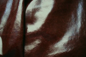 Dark mahogany cowhide for leathercraft Small pieces Barkers Hide N308 - Picture 1 of 1
