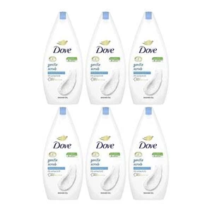 Dove Gentle Scrub with Exfoliating Minerals Shower Gel, 500ml (Pack of 6) - Picture 1 of 3