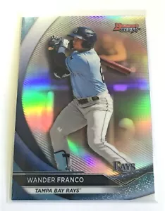 Rays Wander Franco Mint 2020 Bowman's Best Refractor Rookie Card RC #1 - Bild 1 von 1