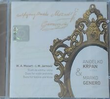 Andjelko Krpan & Marko Genero - Duos For Violin And Viola, (CD)