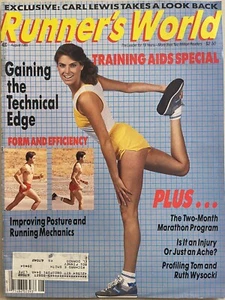 1985 Runner’s World August Carl Lewis, Ed Eyestone - Picture 1 of 23