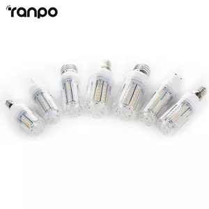Dimmable E12 E14 E26 E27 G9 LED Corn Bulb Light 12W 18W 21W 25W Bright Lamp GD - Picture 1 of 27