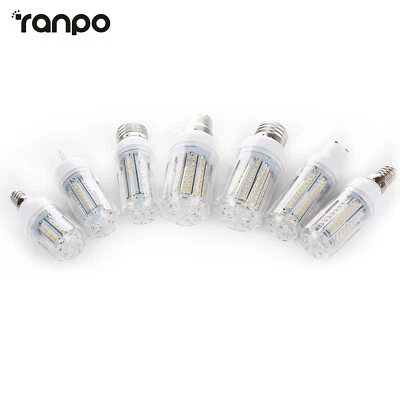 Dimmable E12 E14 E26 E27 G9 LED Corn Bulb Light 12W 18W 21W 25W Bright Lamps - Image 1 of 4