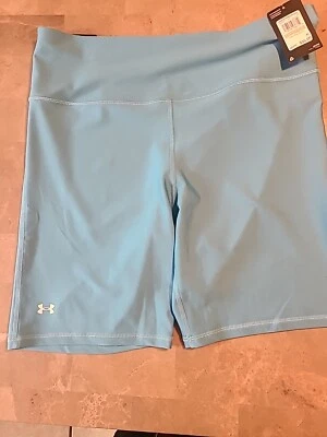 Pantalones cortos de bicicleta Under Armour HeatGear para mujer, 2XL 1360939-401 Foto 1 de 3