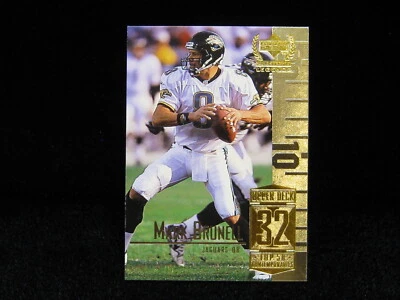 1999 Mark Brunell Jacksonville Jaguars Top 50 Players U. D. Century Legends #82 - Image 1 of 2