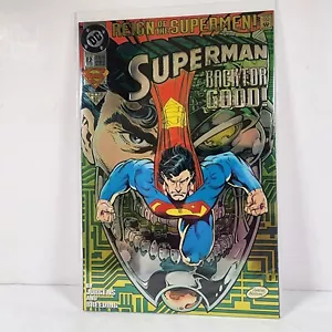 Reign of the Superman! Superman back for good! #82 DC Comics 1993 Chrome Cover - Picture 1 of 3