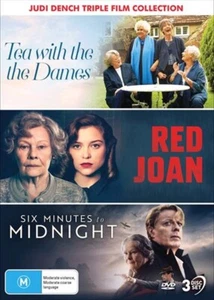 Judi Dench - Tea With The Dames / Red Joan / Six Minutes To Midnight DVD - Picture 1 of 1
