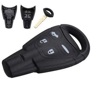 Car Remote Key Replacement 4 Buttons Fit For Saab 9-3 Sport Sedan 2003-2007 - Picture 1 of 10