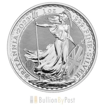 2023 Britannia One Ounce Silver Coin - Image 1 of 2