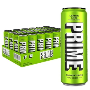 PRIME Energy LEMON LIME | Zero Sugar Energy Drink | Preworkout Energy | 200mg... - Picture 1 of 9