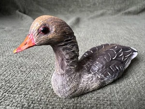 Danbury Mint Wildfowl Showcase Miniature Hand Painted Greylag Goose M175 - Picture 1 of 4