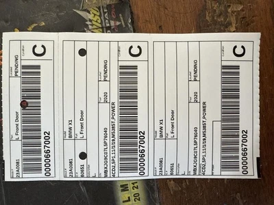 (SOLO RECOGIDA LOCAL) Puerta delantera izquierda conductor compatible con BMW X1 16-22 1898874 Foto 1 de 4