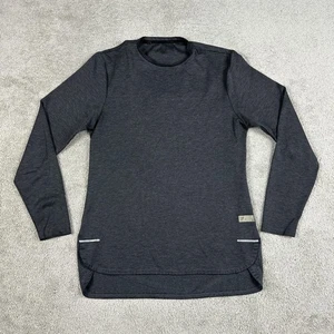 Gymshark Shirt Mens Large Long Sleeve Athletic Performance Running Reflective - Picture 1 of 9