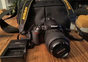 Nikon D3100 14.2MP DSLR Camera + 18-55mm VR Lens, SHUTTER COUNT 2264. - Picture 1 of 9