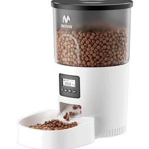 Katzenfutterautomat Acrylnitril-butadien-styrol programmierbar 3L Timer - Bild 1 von 11