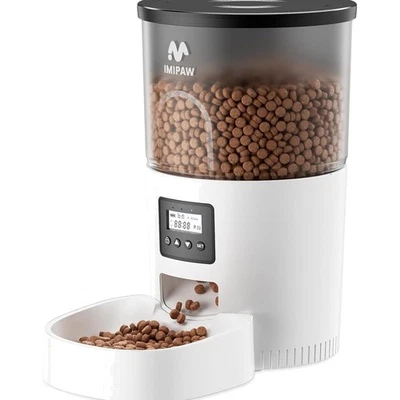 Katzenfutterautomat Acrylnitril-butadien-styrol programmierbar 3L Timer - Bild 1 von 4