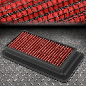 FOR 16-19 HONDA CIVIC / CR-V 1.5 REUSABLE&WASHABLE DROP-IN PANEL AIR FILTER RED - Bild 1 von 6
