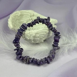 Charoit Kristall Chip Armband 15,4g SN55956 - Bild 1 von 4