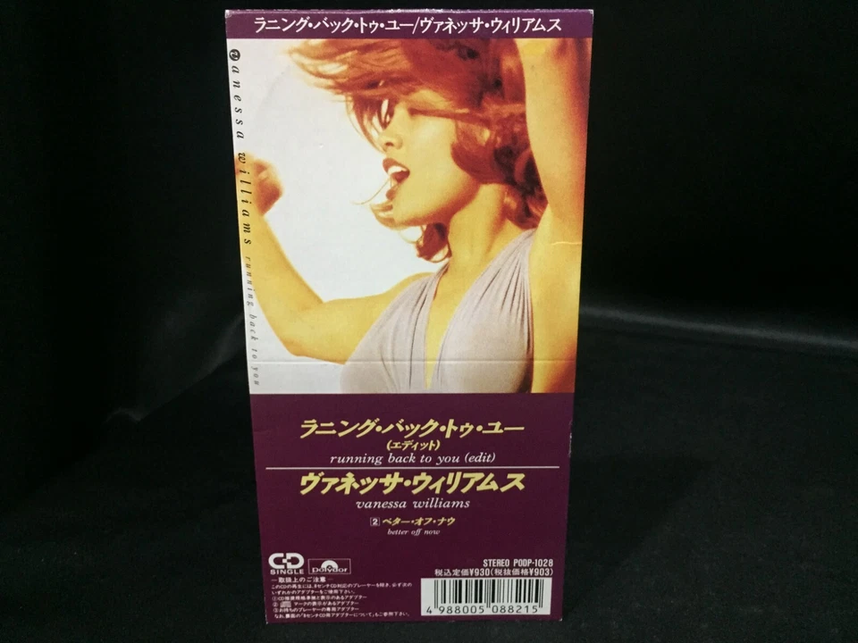 Vanessa Williams Running Back To You Single Promo Mini CD 3" (Polydor 1991) Foto 1 de 4