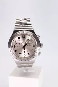 LIMITED SWISS SWATCH IRONY NEW CHRONO YVS425G DESTINATION UPPER EAST NEU 43MM - Bild 1 von 8