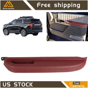 Apoyabrazos de puerta para Chevrolet GMC 1990-1994 pasajero delantero lado derecho NUEVO rojo - Imagen 1 de 6