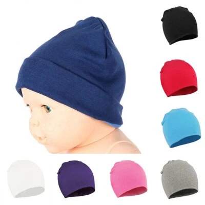 [XM] 5 PIEZAS Sombrero de Algodón Unisex para Recién Nacido Niño Bebé Niño Niñas Suave Niño Pequeño Gorra Foto 1 de 4