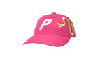 Palace Skateboards Snake P 6-Panel Pink Hat Yellow London Embroidered