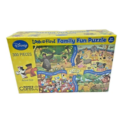 New Disney Classics 300 Piece Look & Find Family Fun Puzzle Kohl's Cares 2014 - Image 1 of 4