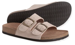 White Mountain Footbeds Helga Sandals - NEW Womens 9 Sandal Wood - #45423-TOP3 - Picture 1 of 1